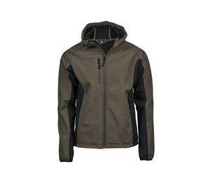 Tee Jays TJ9514 - Mens 3-Layer Hooded Softshell Jacket