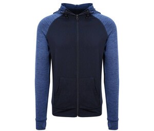 Just Cool JC057 - Contrasting men's sweatshirt Navy / Navy Melange