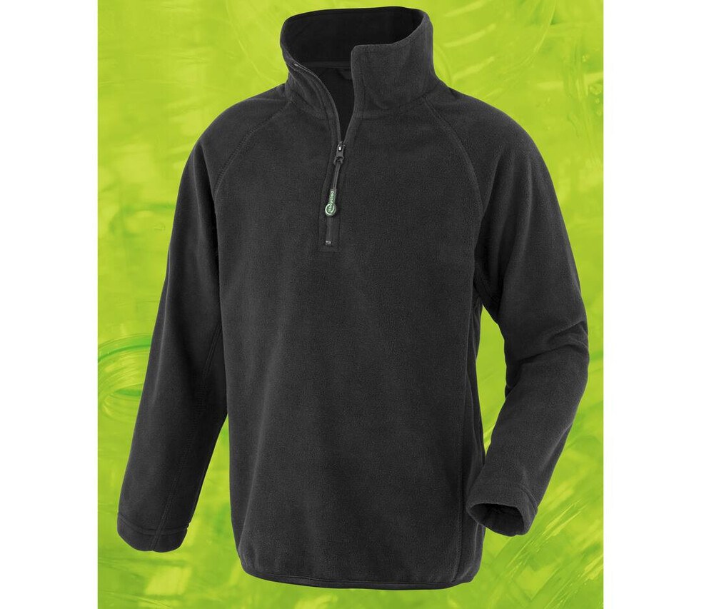 Result RS905J - Children's zipped collar fleece in recycled polyester