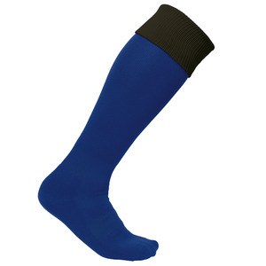 PROACT PA0300 - Two-tone sports socks Dark Royal Blue / Black