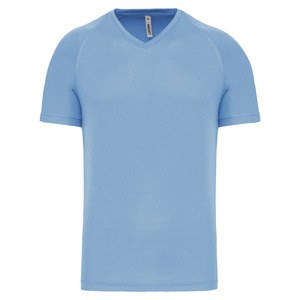 PROACT PA476 - Mens V-neck short-sleeved sports T-shirt