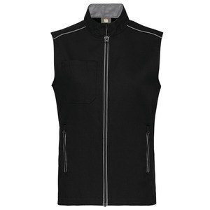 WK. Designed To Work WK6148 - Men's DayToDay Gilet Black / Silver