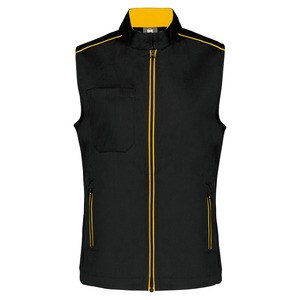 WK. Designed To Work WK6149 - Ladies' DayToDay Gilet Black / Yellow