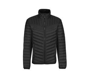 Regatta RGA529 - Bi-material quilted jacket Black