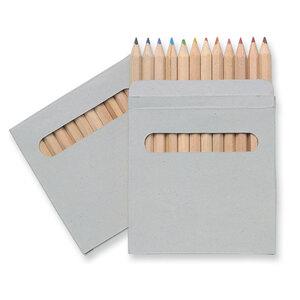 GiftRetail IT1047 - ARCOLOR 12 coloured pencils set