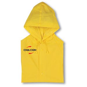 GiftRetail KC5101 - BLADO PVC raincoat with hood Yellow