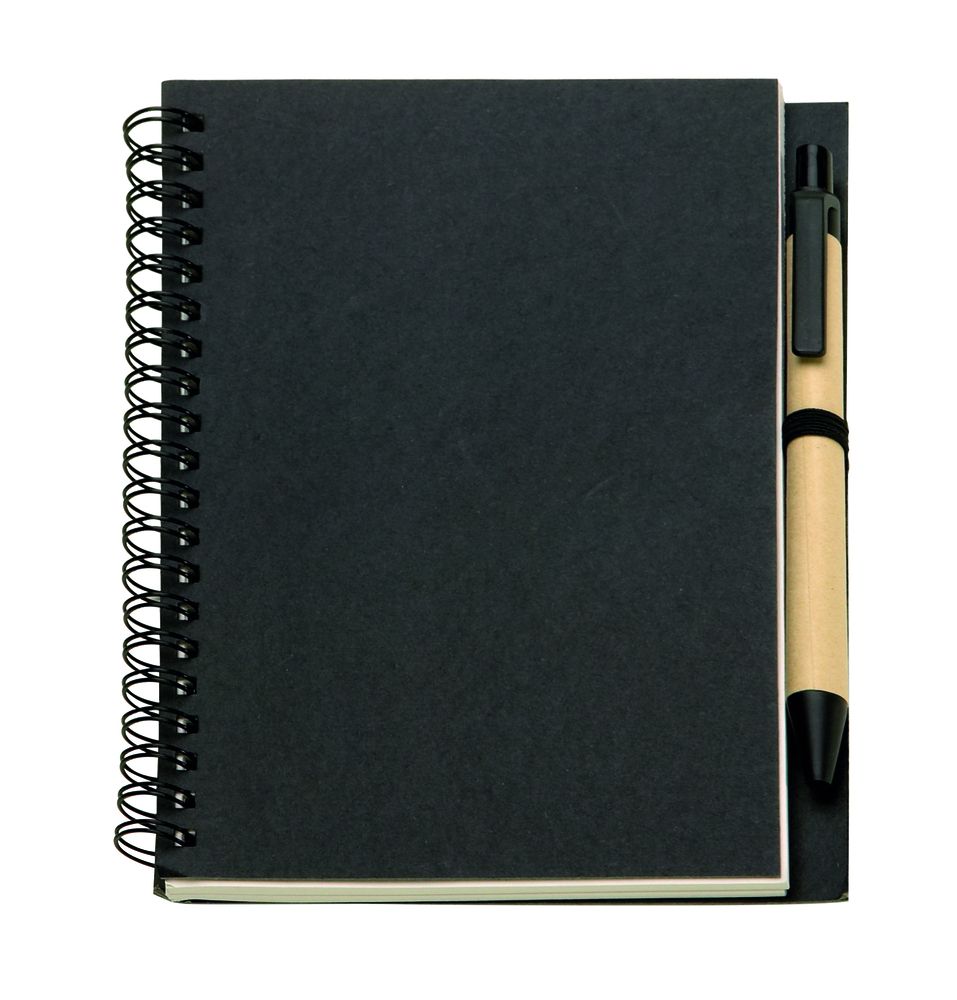 GiftRetail KC7012 - BLOQUERO B6 Recycled notebook with pen