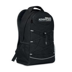 GiftRetail MO6156 - MONTE LOMO 600D RPET backpack Black