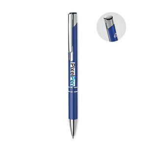 GiftRetail MO6561 - Recycled aluminium ballpoint pen Royal Blue