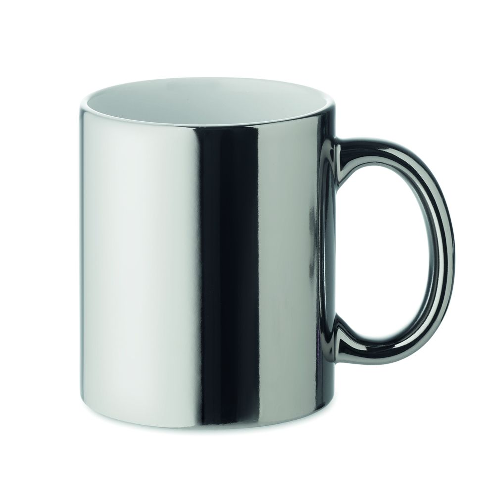 GiftRetail MO6607 - HOLLY Ceramic mug metallic 300 ml