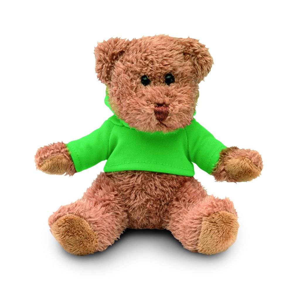 GiftRetail MO7375 - JOHNNY Teddy bear plus with hoodie