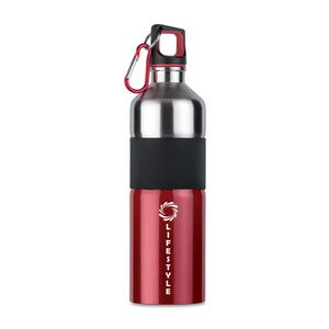 GiftRetail MO7490 - TENERE Aluminium bottle 750 ml Red