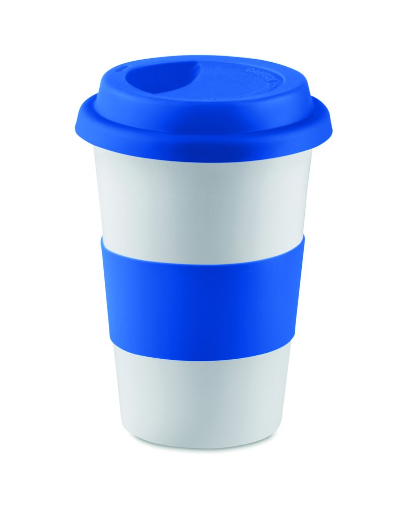 GiftRetail MO7683 - Ceramic mug with silicone