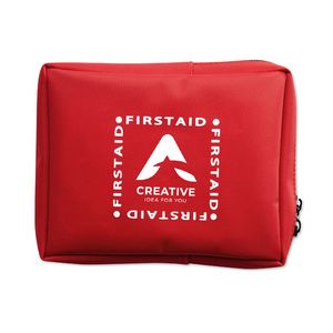GiftRetail MO8258 - KARLA First aid kit Red