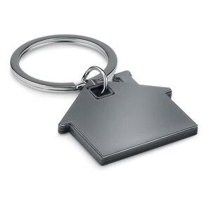 GiftRetail MO8877 - IMBA House shape plastic key ring