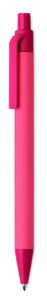 GiftRetail MO9830 - CARTOON COLOURED Paper/PLA corn ball pen Red