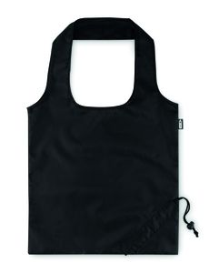 GiftRetail MO9861 - FOLDPET Foldable RPET shopping bag Black