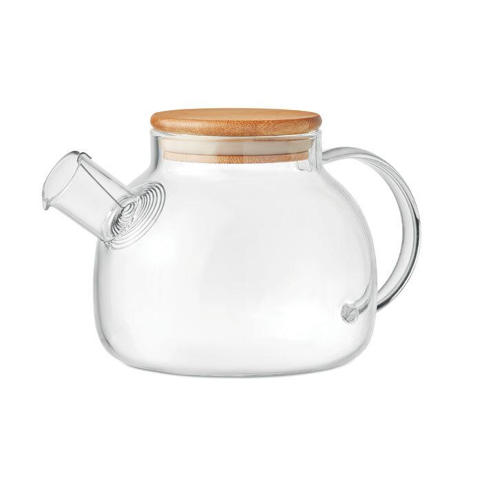 GiftRetail MO9963 - MUNNAR Teapot borosilicate glass 850ml