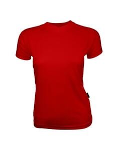 Mustaghata STEP - T-SHIRT RUNNING FOR WOMEN 140 G Red