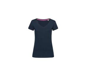 Stedman ST9130 - Megan V-Neck Ladies T-Shirt Marina Blue