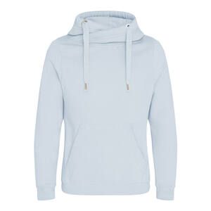 AWDIS JUST HOODS JH021 - Cross neck sweatshirt Sky Blue