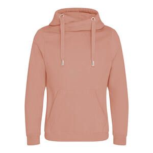 AWDIS JUST HOODS JH021 - Cross neck sweatshirt Dusty Pink