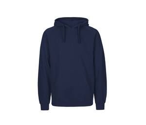 Neutral T63101 - Tiger Unisex Cotton Hoodie Navy