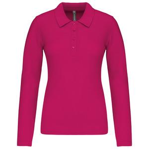 Kariban K257 - Ladies’ long-sleeved piqué polo shirt