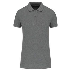 Kariban K2026 - Ladies' Organic 180 piqué polo shirt Grey Heather