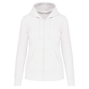 Kariban K4031 - Ladies eco-friendly zip-through hoodie