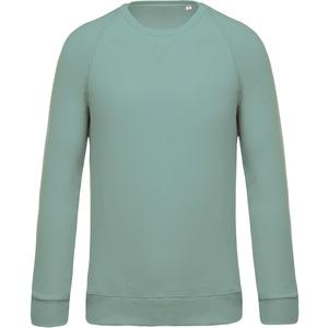 Kariban K480 - Mens organic round neck sweatshirt with raglan sleeves