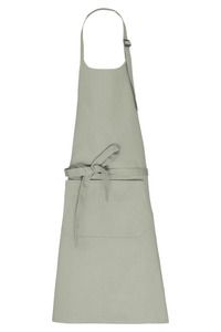 Kariban K8007 - Organic Cotton Apron with pocket Almond Green