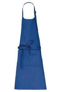 Kariban K8007 - Organic Cotton Apron with pocket Sea Blue