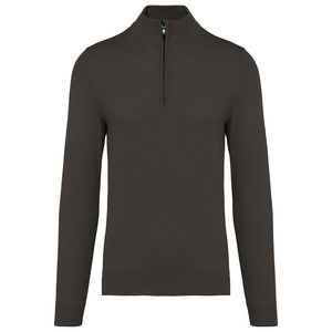 Kariban K970 - MEN'S 1/4 ZIP JUMPER Dark Grey