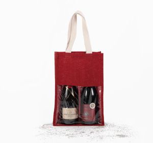 Kimood KI0268 - Jute bottle bag