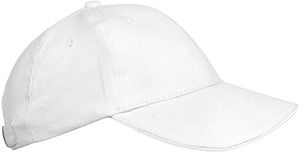 K-up KP042 - ORLANDO KIDS - KIDS' 6 PANEL CAP White