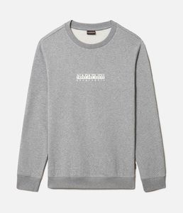 NAPAPIJRI NP0A4GBF - B-Box crew neck sweatshirt Medium grey melange