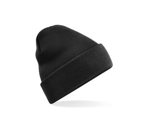 BEECHFIELD BF045R - RECYCLED ORIGINAL CUFFED BEANIE Black