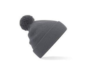 BEECHFIELD BF426B - JUNIOR ORIGINAL POM POM BEANIE Graphite Grey