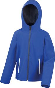 Result R224JY - Kids TX Performance Hooded Softshell Jacket