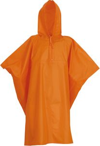 Yoko YHVS470 - Lightweight poncho Orange