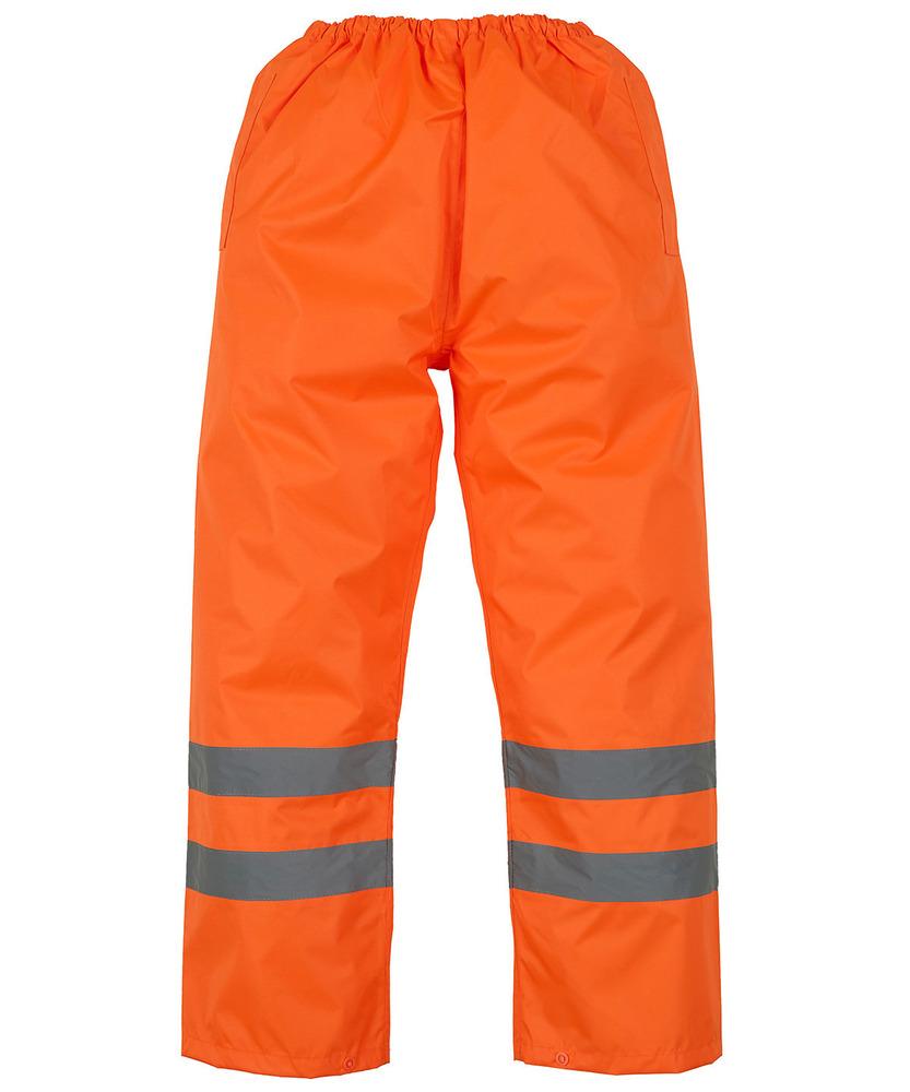 Yoko YHVS451 - Hi-Vis Soft Flex Breathable Rain Trousers