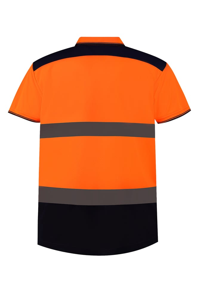 Yoko YHVJ220 - Hi-vis two-tone polo shirt