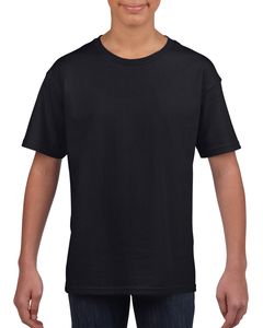 GILDAN GIL64000B - T-shirt SoftStyle SS for kids Black