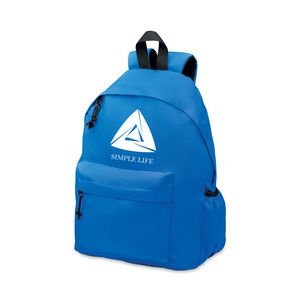 GiftRetail MO6703 - BAPAL+ 600D RPET polyester backpack Royal Blue
