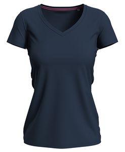 Stedman STE9710 - V-neck T-shirt for women Stedman - CLAIRE Blue Midnight