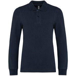 Kariban K269 - Kids' long-sleeved polo shirt Navy