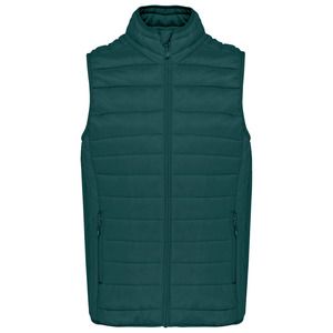 Kariban K6113 - Men’s lightweight sleeveless down jacket Mineral Green