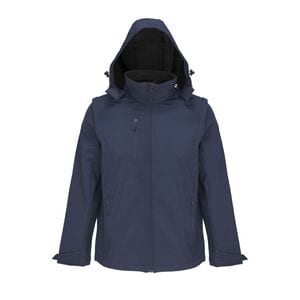 SOLS 03995 - FALCON 3IN1 Softshell Jacket With Removable Hood And Sleeves