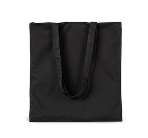 Kimood KI0741 - Polycotton shopping bag Black